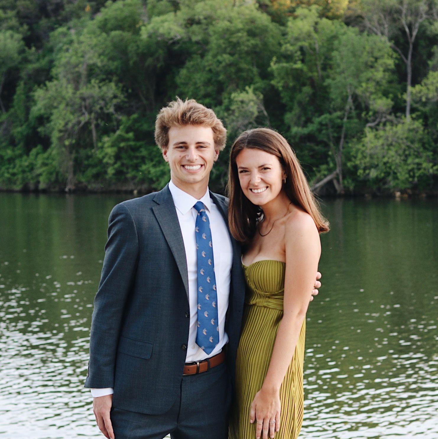 We were set up by a mutual friend for Kiely's sorority formal in the spring of our junior year!