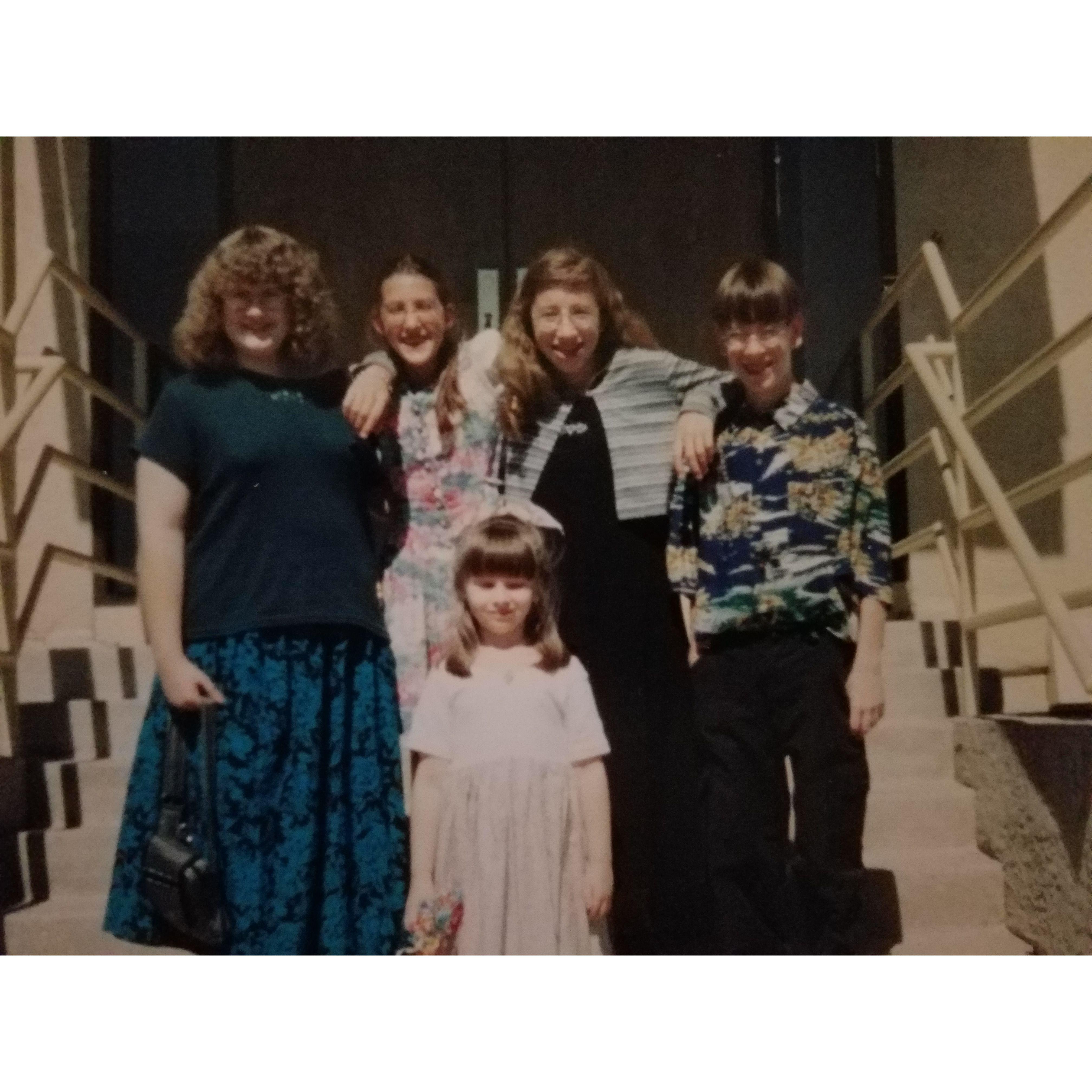 Who knew that young us here would one day be the couple we are today?!