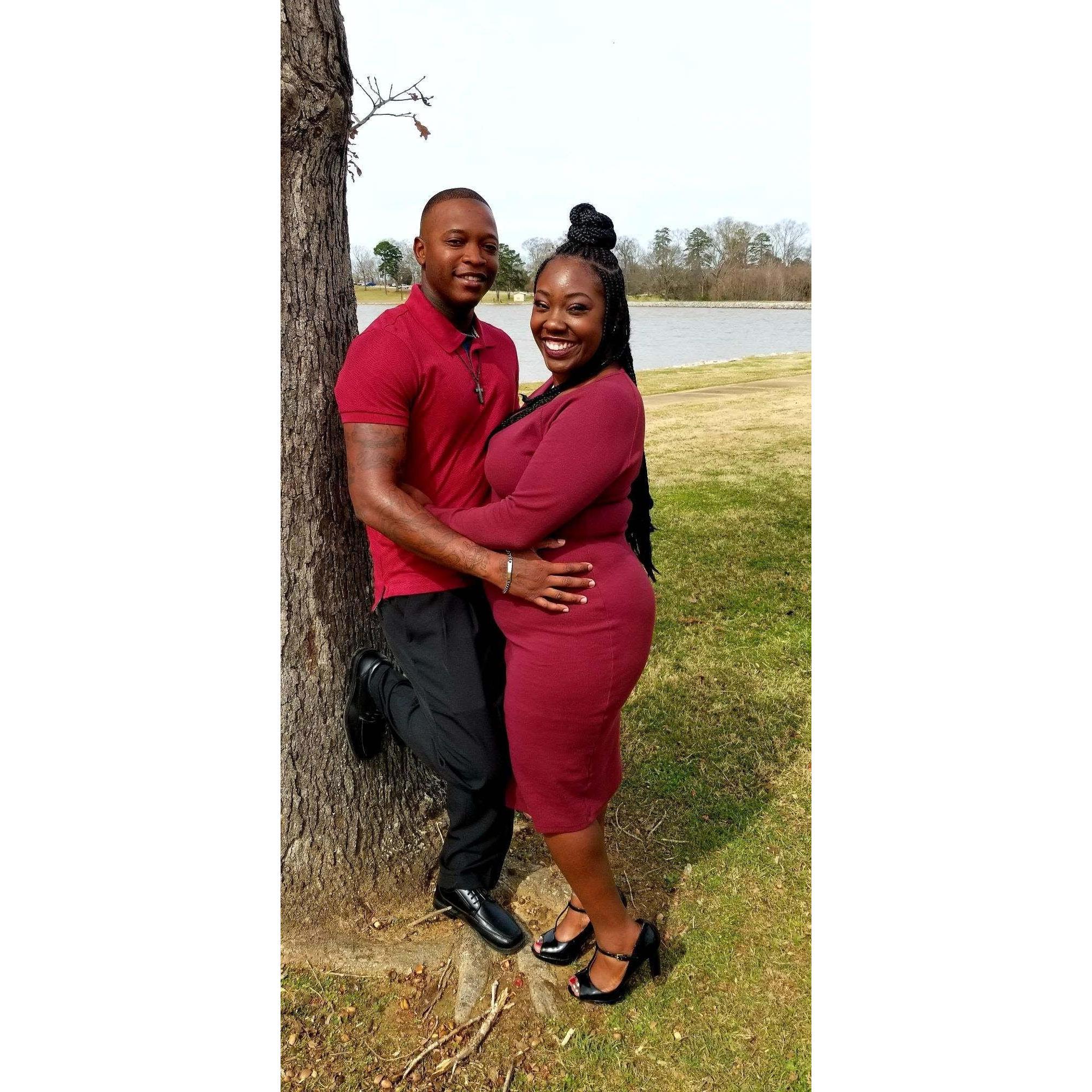 The day my life changed forever, our photo shoot engagement.