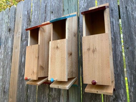 Etsy- Screech Owl / Kestrel Nesting Box