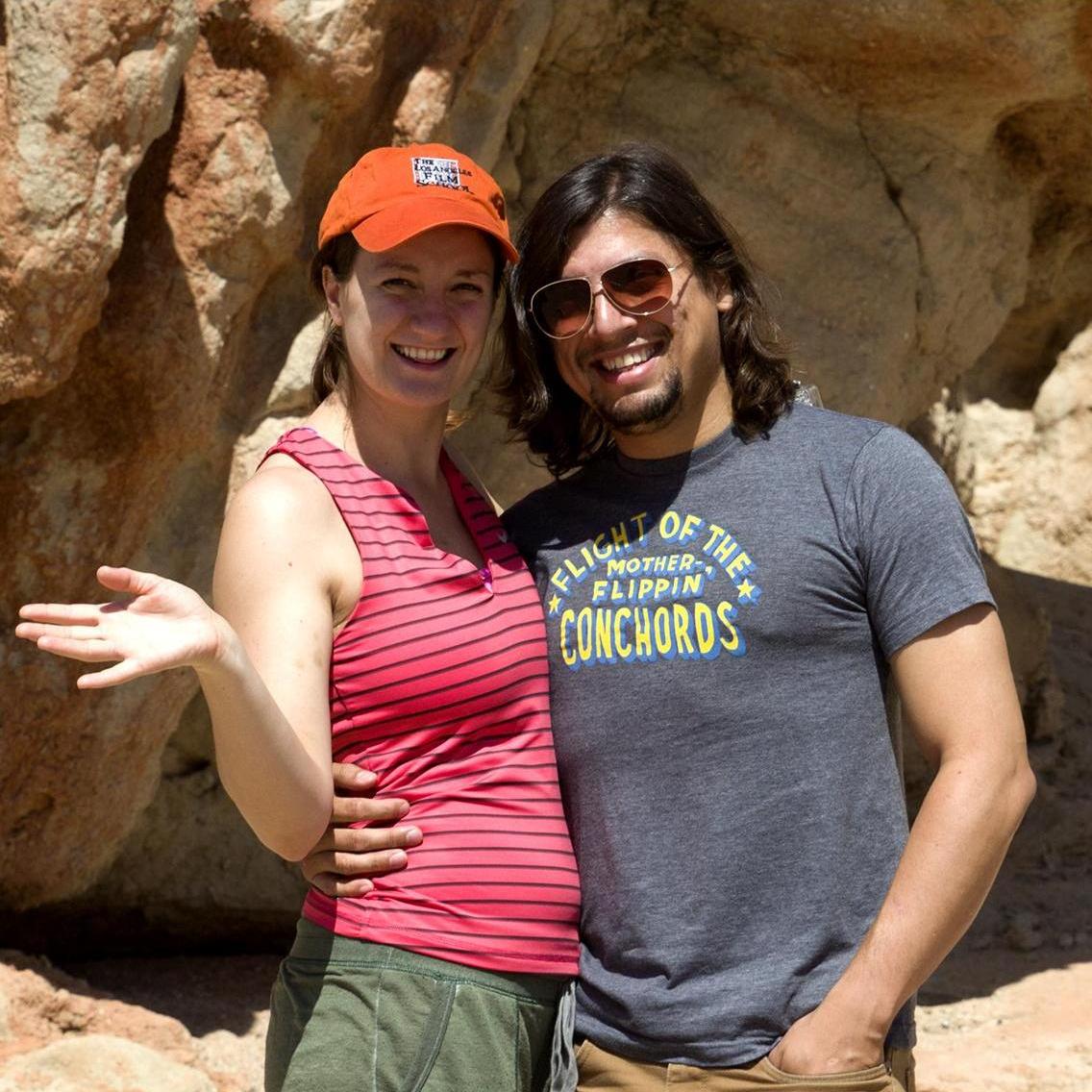 The beginning of our trip to see the Solar Eclipse by the Red Rocks.