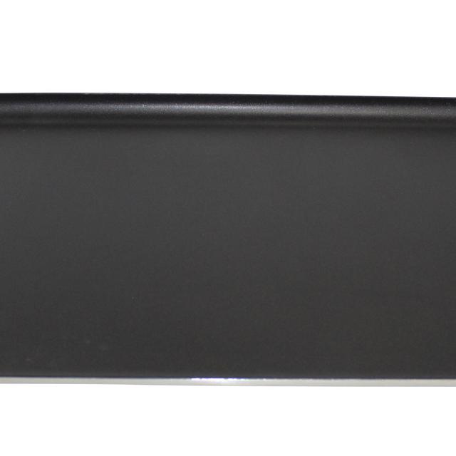 IMUSA 18" Nonstick Double Burner Griddle with Metal Handles, Black