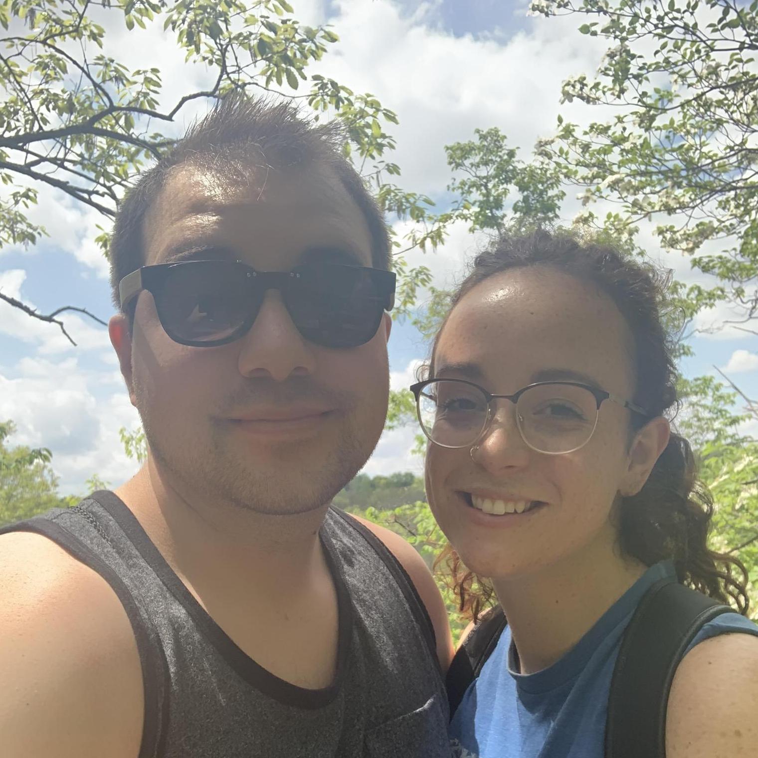One of many hikes we took in the summer during COVID because there was nothing else to do!