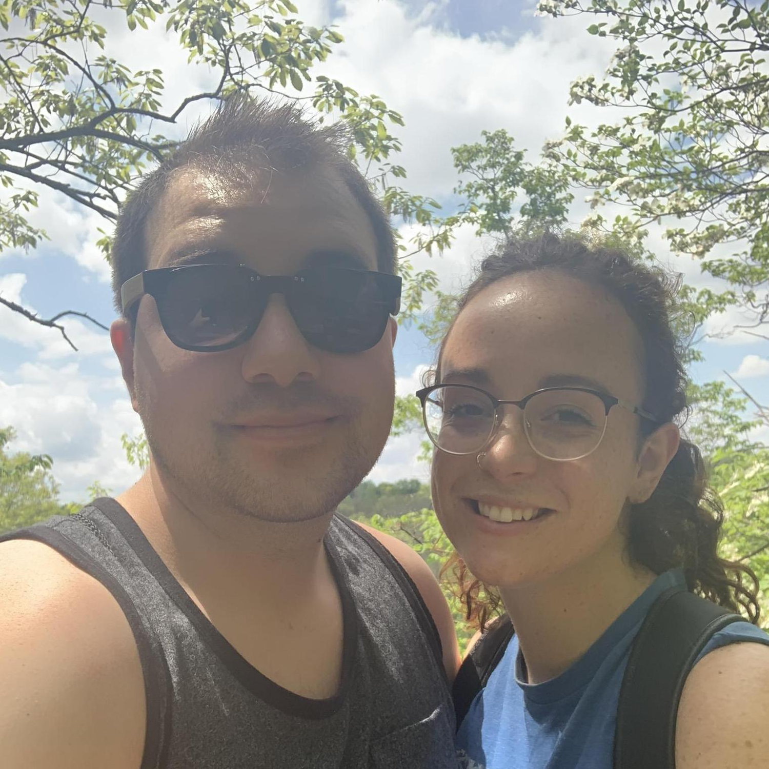One of many hikes we took in the summer during COVID because there was nothing else to do!