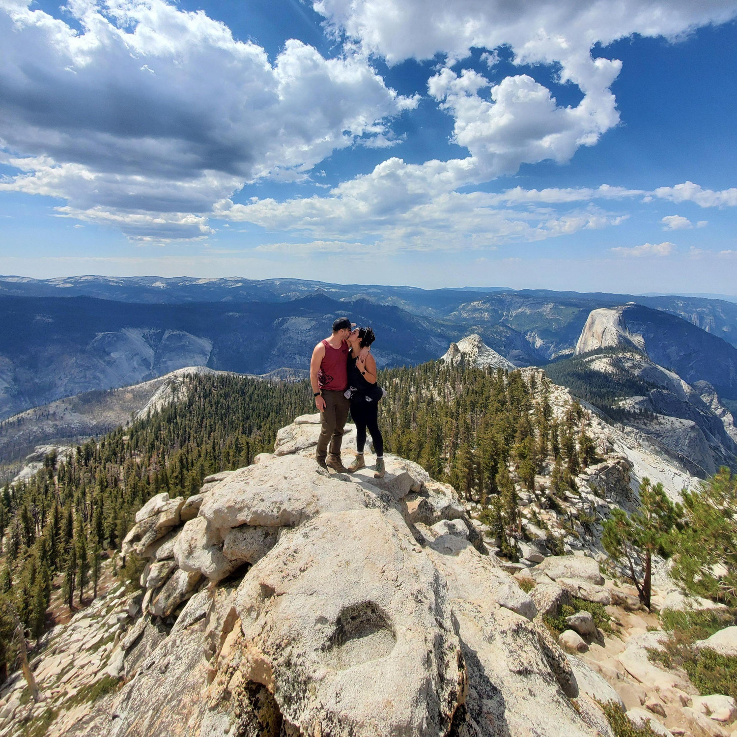 We hope to continue adventuring this earth, one mountain at a time. Cloud's Rest trail in Yosemite National Park.