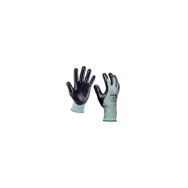 Pine Tree Tools Medium Cut Resistant Gloves, Grey and Black, Unisex