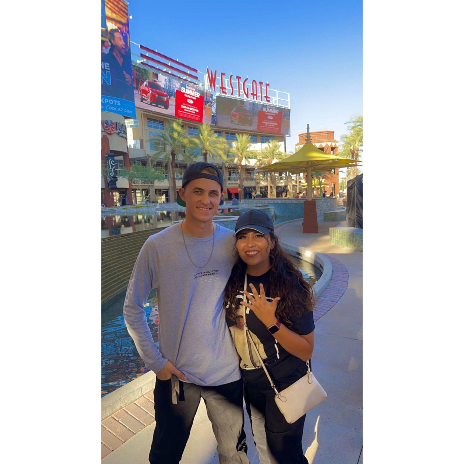I've expected this day to come! He caught me by surprised by using the concert as a decoy and I have never felt this much butterflies in my stomach before and the biggest smile on my face.