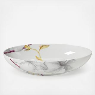 Aliza Gris Oval Vegetable Bowl
