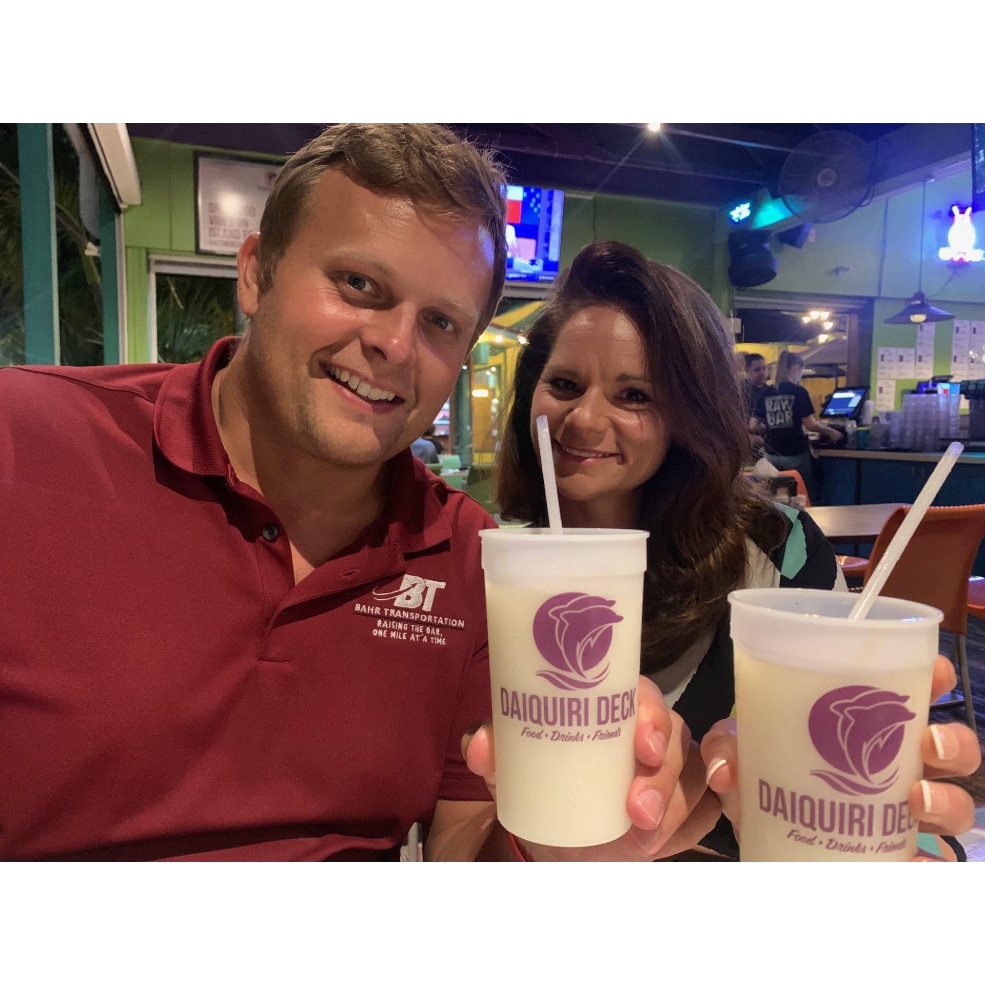 Dinner with Brandon and Christina in Siesta Key!