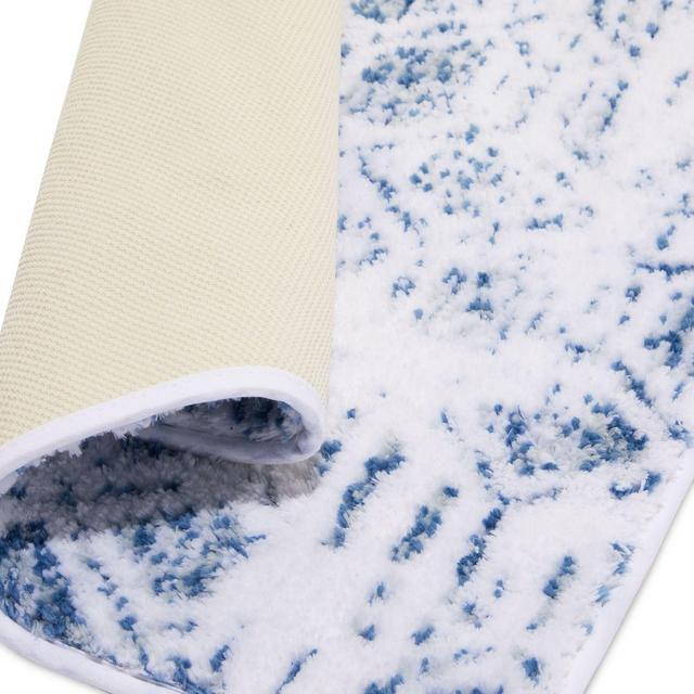 Hudson Park Collection Diffused Diamond Bath Rug, 20" x 30"