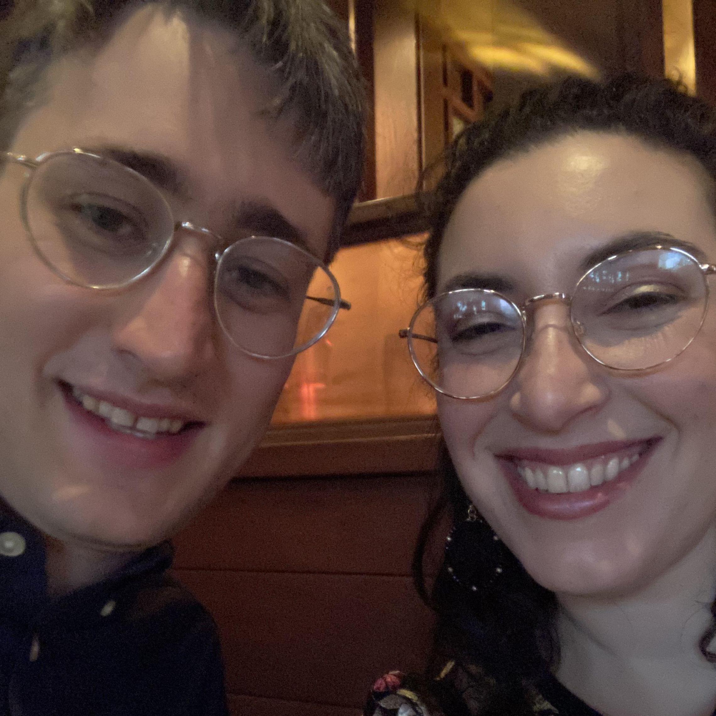 At Chez Panisse for Gaby's 30th birthday