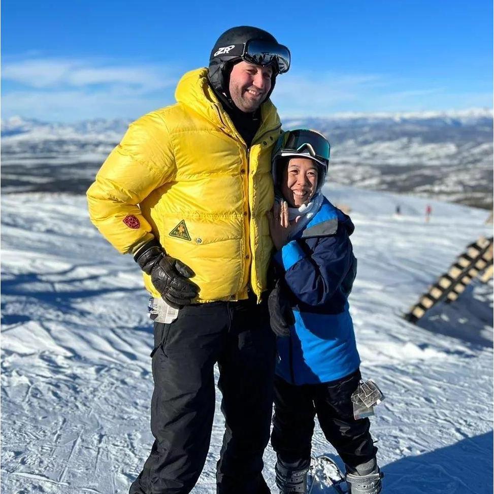 Engaged in Winter Park, CO!