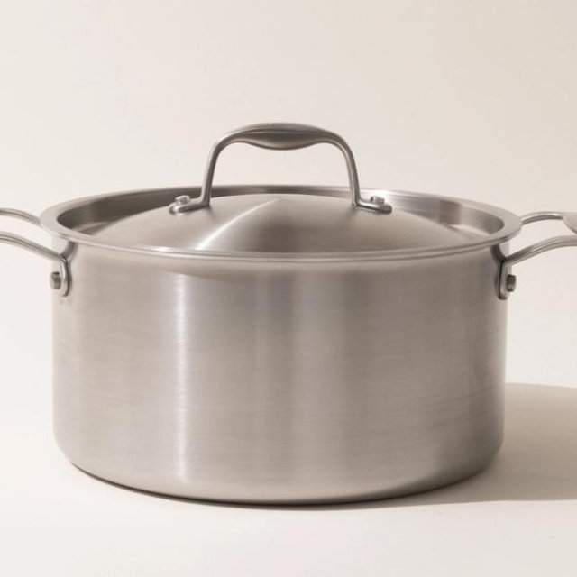Stainless Clad Stock Pot 6QT