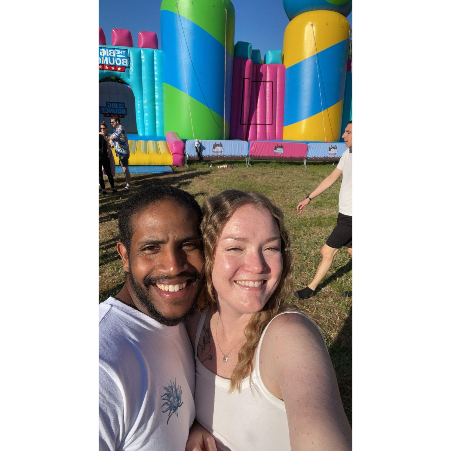 Largest bounce house in the United States!