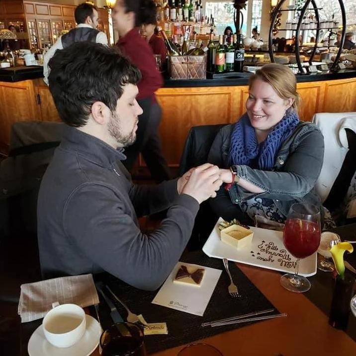 She said YES! <3<3<3