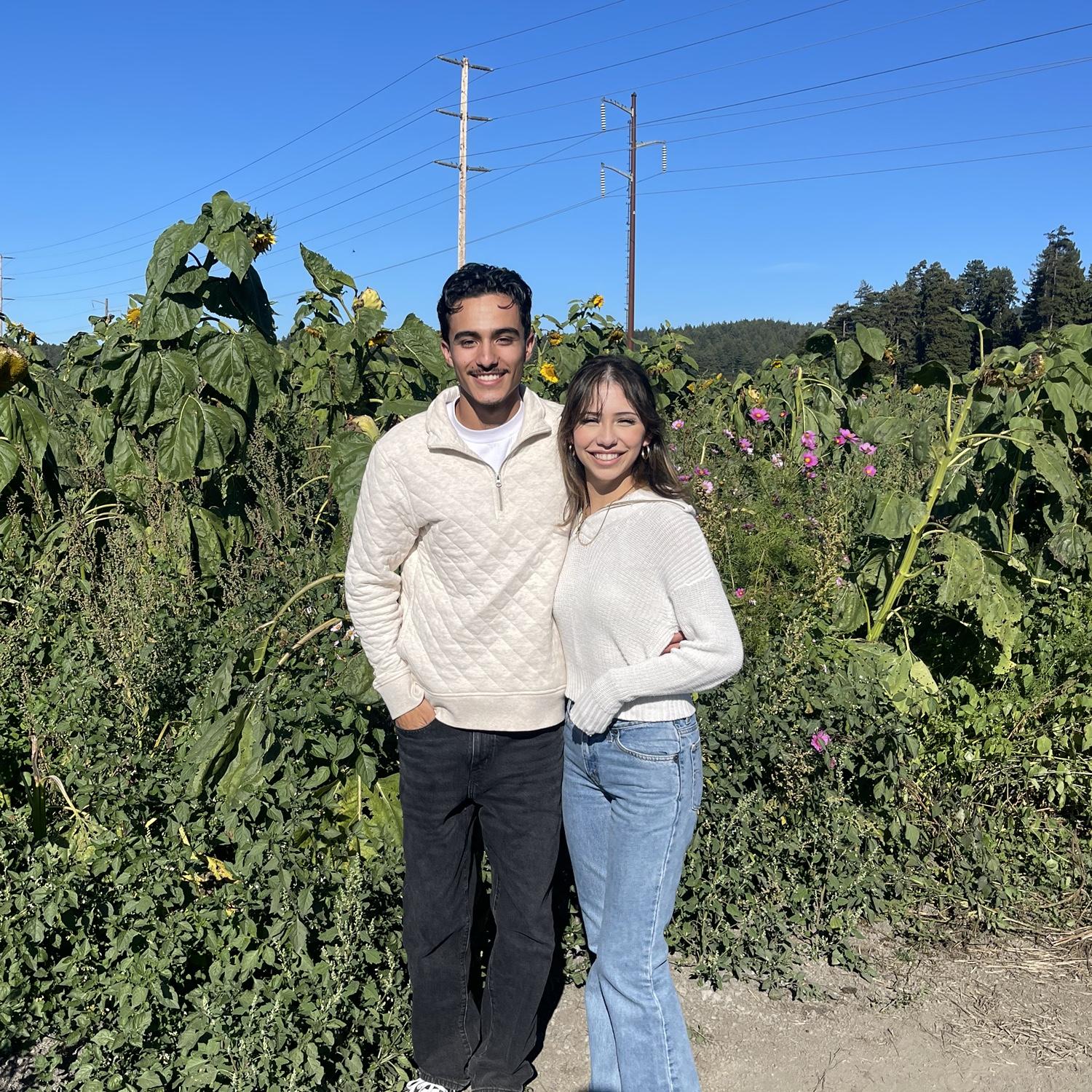 At the pumpkin patch