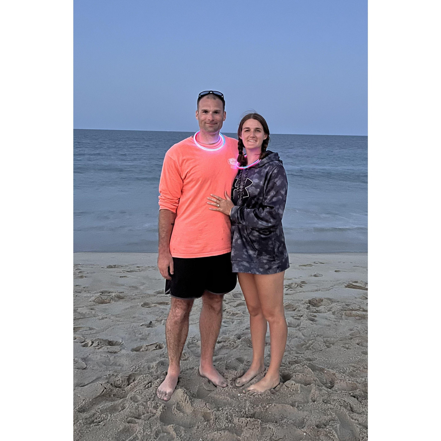 Recently engaged in Ocean City, MD; July 2025