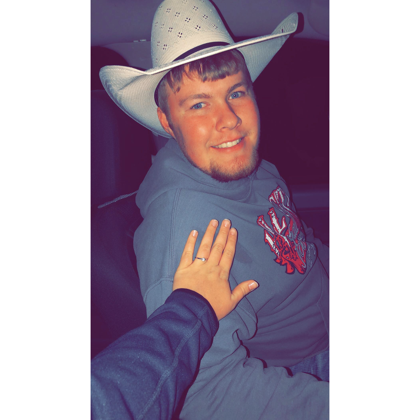 The night he proposed.