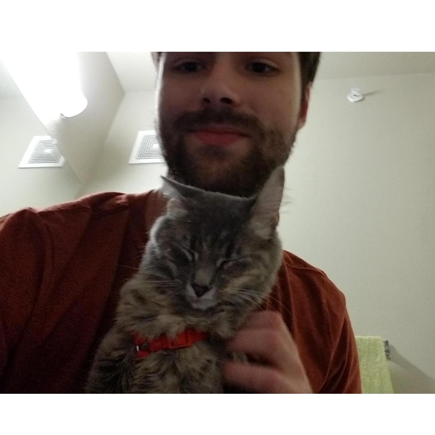 Jade's first night at her new home!