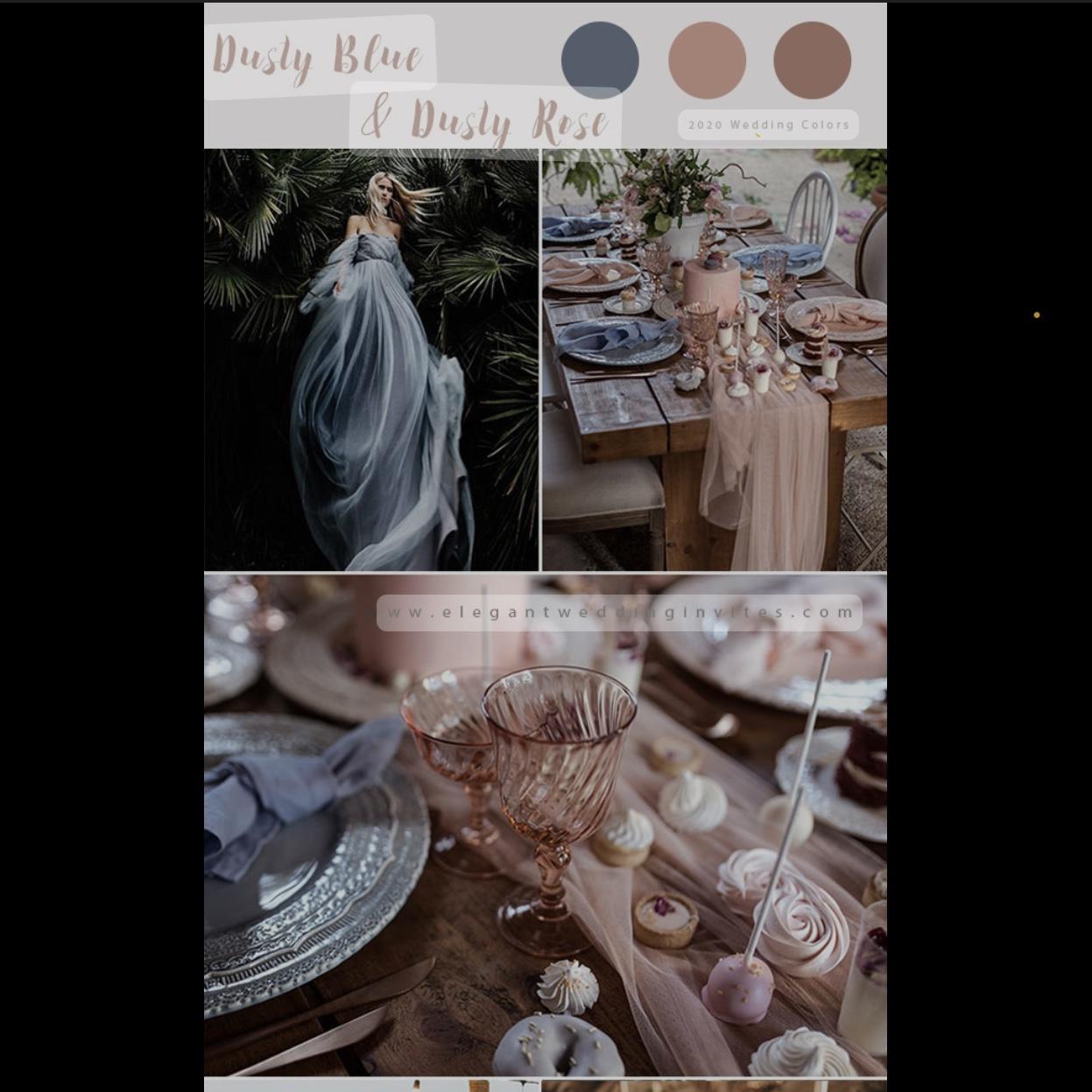 Wedding color inspiration.