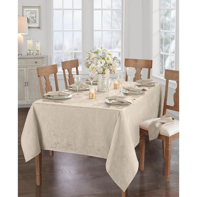 Elrene Caiden Elegance Damask Tablecloth - 60" x 102"
