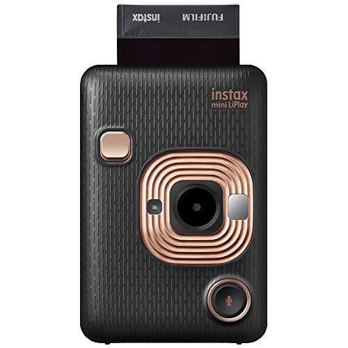 Fujifilm Instax Mini Liplay Hybrid Instant Camera - Elegant Black