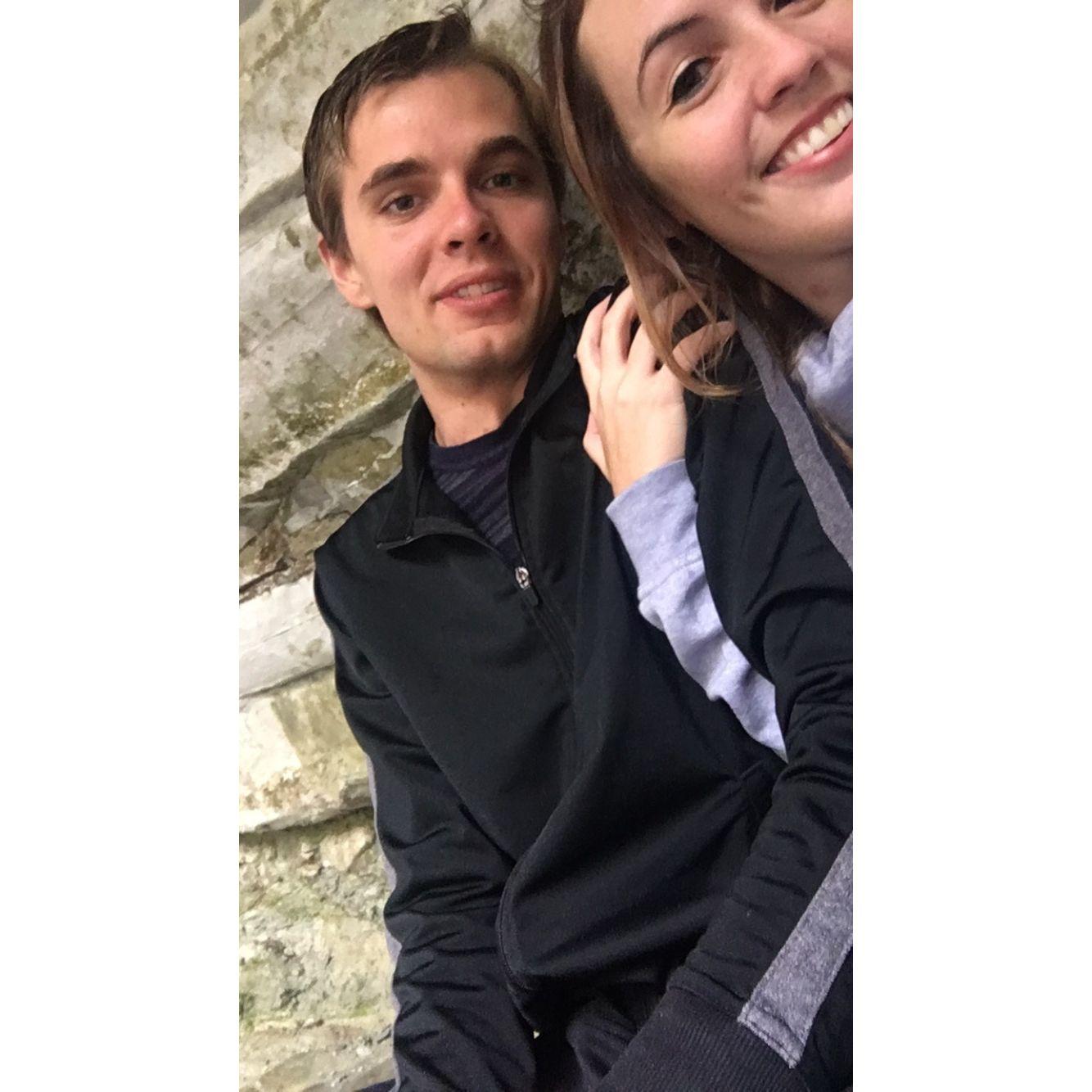 October 14, 2018 - The day he asked me to be his girlfriend at McCormick's Creek State Park