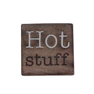 Mud Pie Hot Stuff Trivet 8 x 8