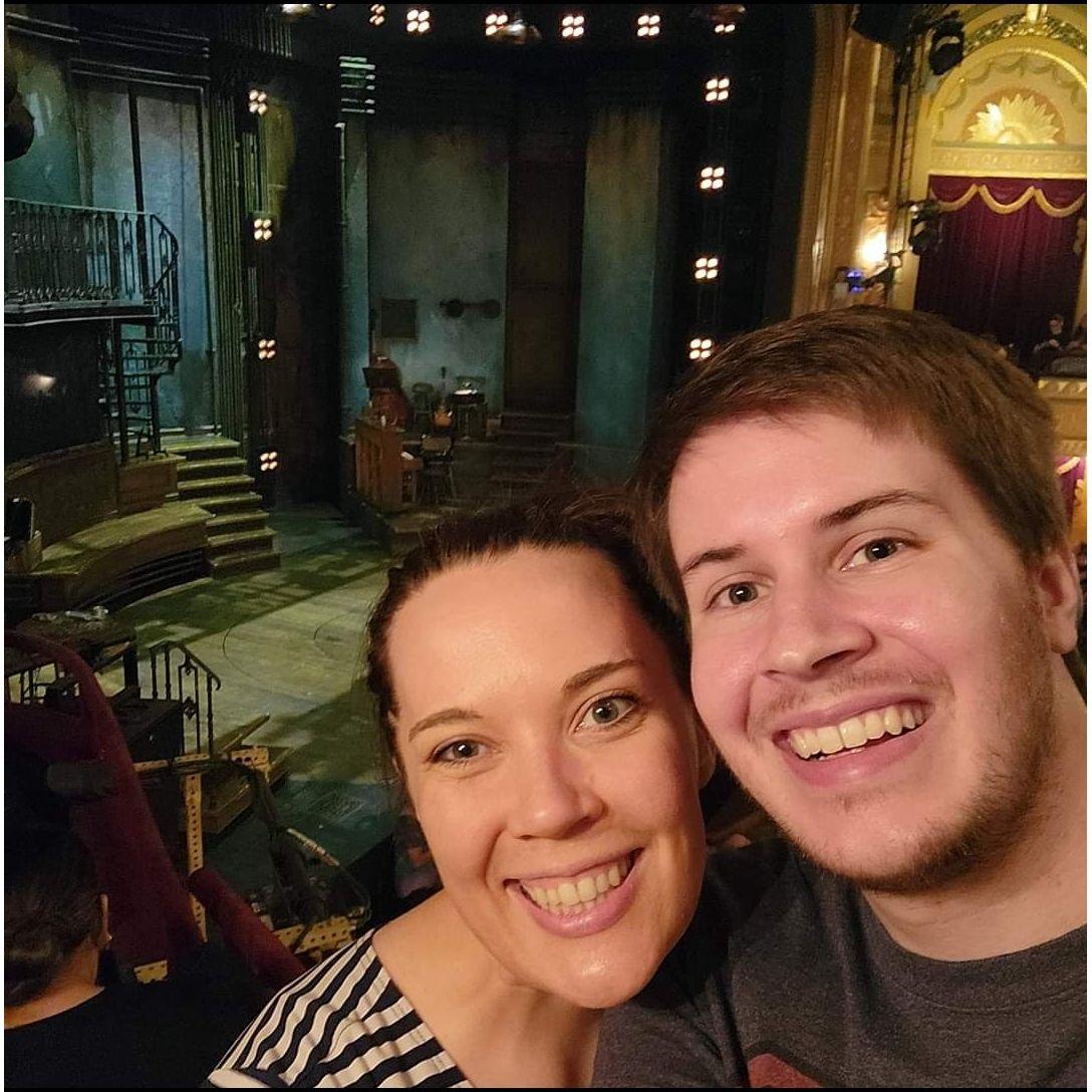Another play! Hadestown. This  is one of Steven's favorites.