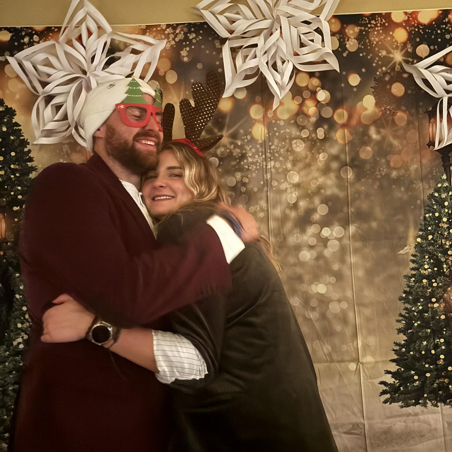Jerred's first trip to Bellingham and first time experiencing Allie's annual Christmas party.