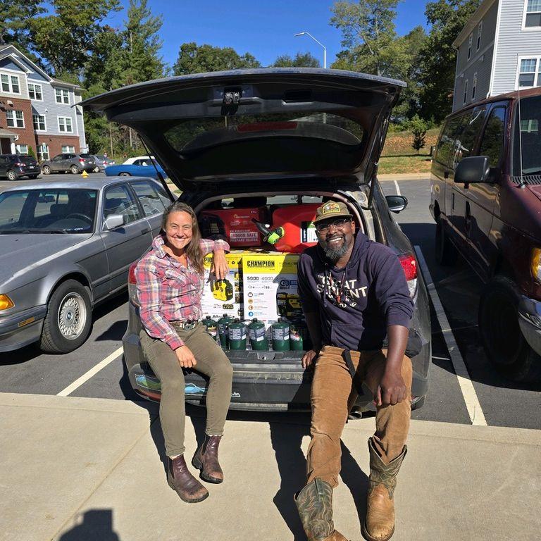 bringing relief and finding joy even in challenging times like after Hurricane Helene