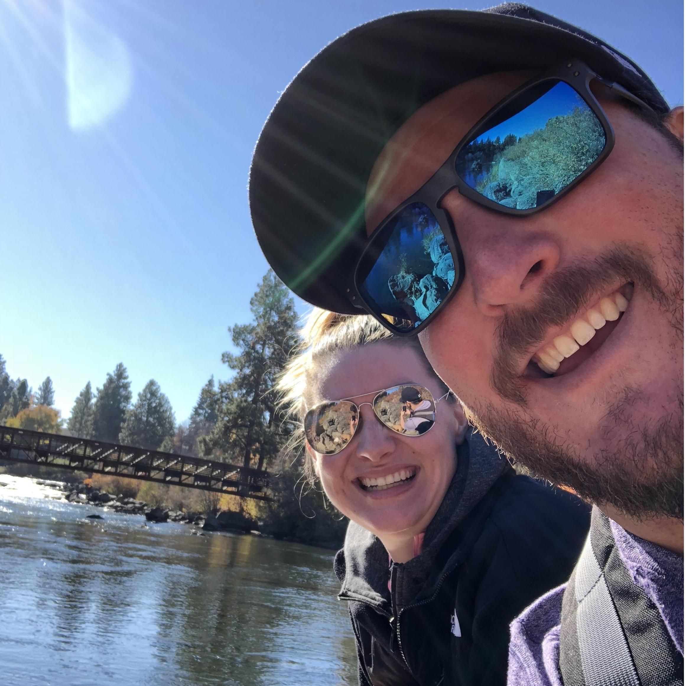 Our first of many weekend trips together! (Bend, 10/2018)