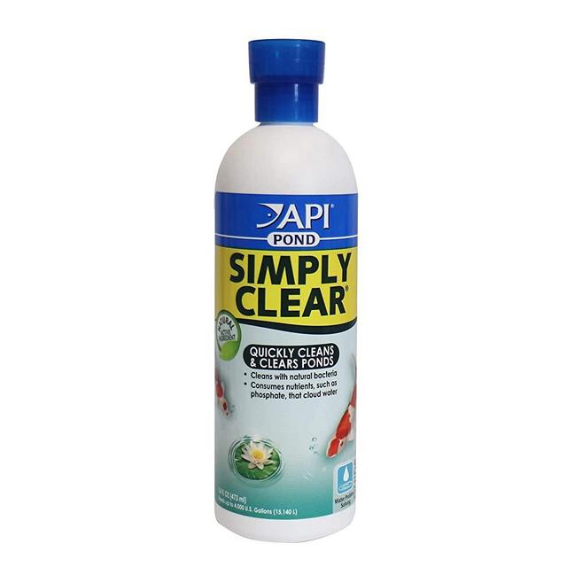 API Pond Simply Clear Bacterial Clarifier, Clears Cloudy Water and consumes Sludge Quickly, Use Every Two Weeks in Freshwater Ponds for Best Results