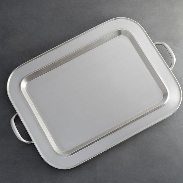 Antique Silver Rectangular Tray