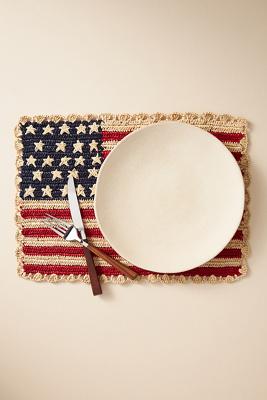 Handwoven Americana Placemat