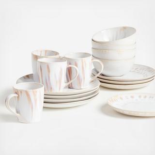 Amina 16-Piece Dinnerware Set, Service for 4