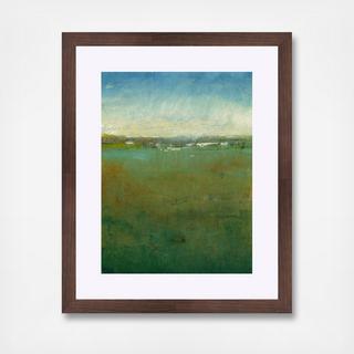 Atmospheric Field II Framed Wall Art