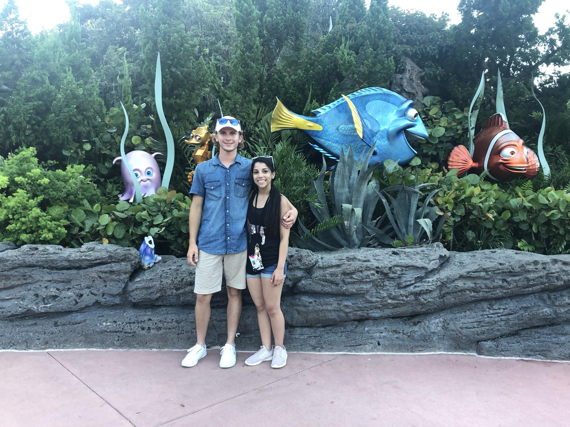 Our first trip together to Disney world