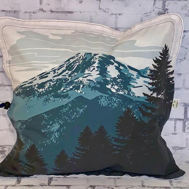 Mt Rainier Camp in Comfort Pillow