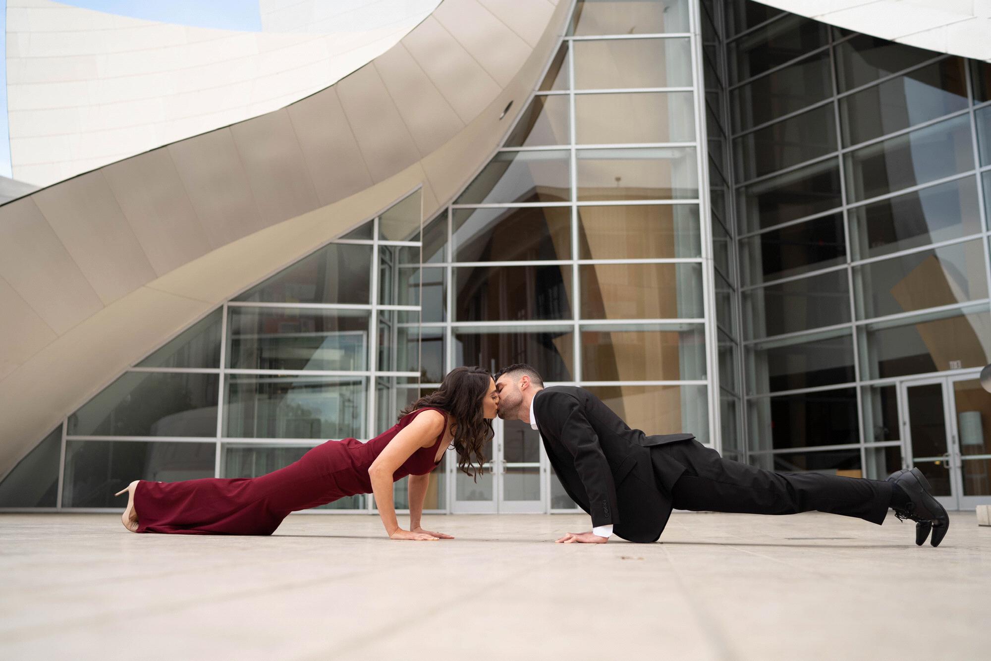 Engagement photos - Walt Disney Concert Hall