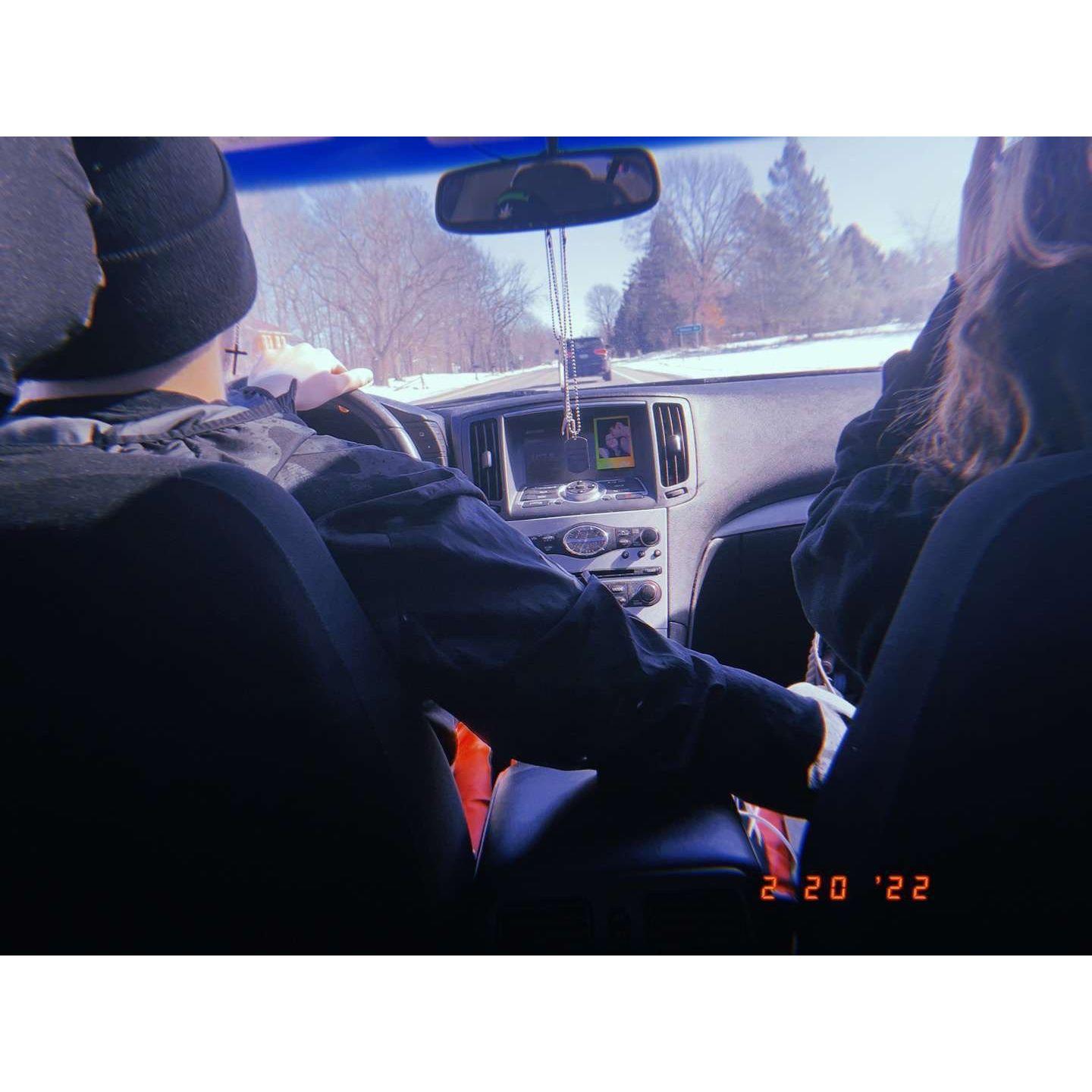 We started dating on February 16th, 2022. We have been inseparable ever since!