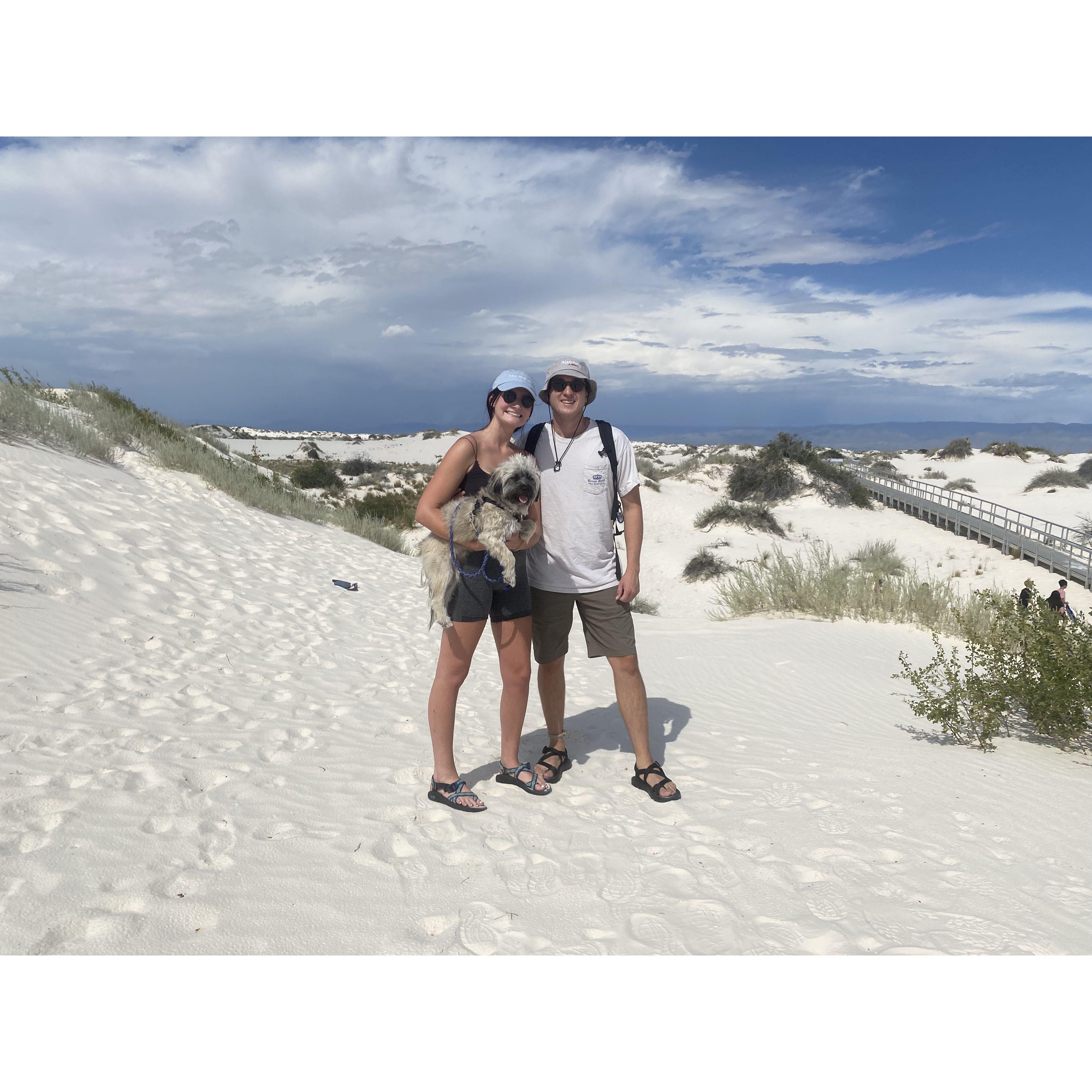 Big roadtrip before Devon moved to Clemson (August 2021)