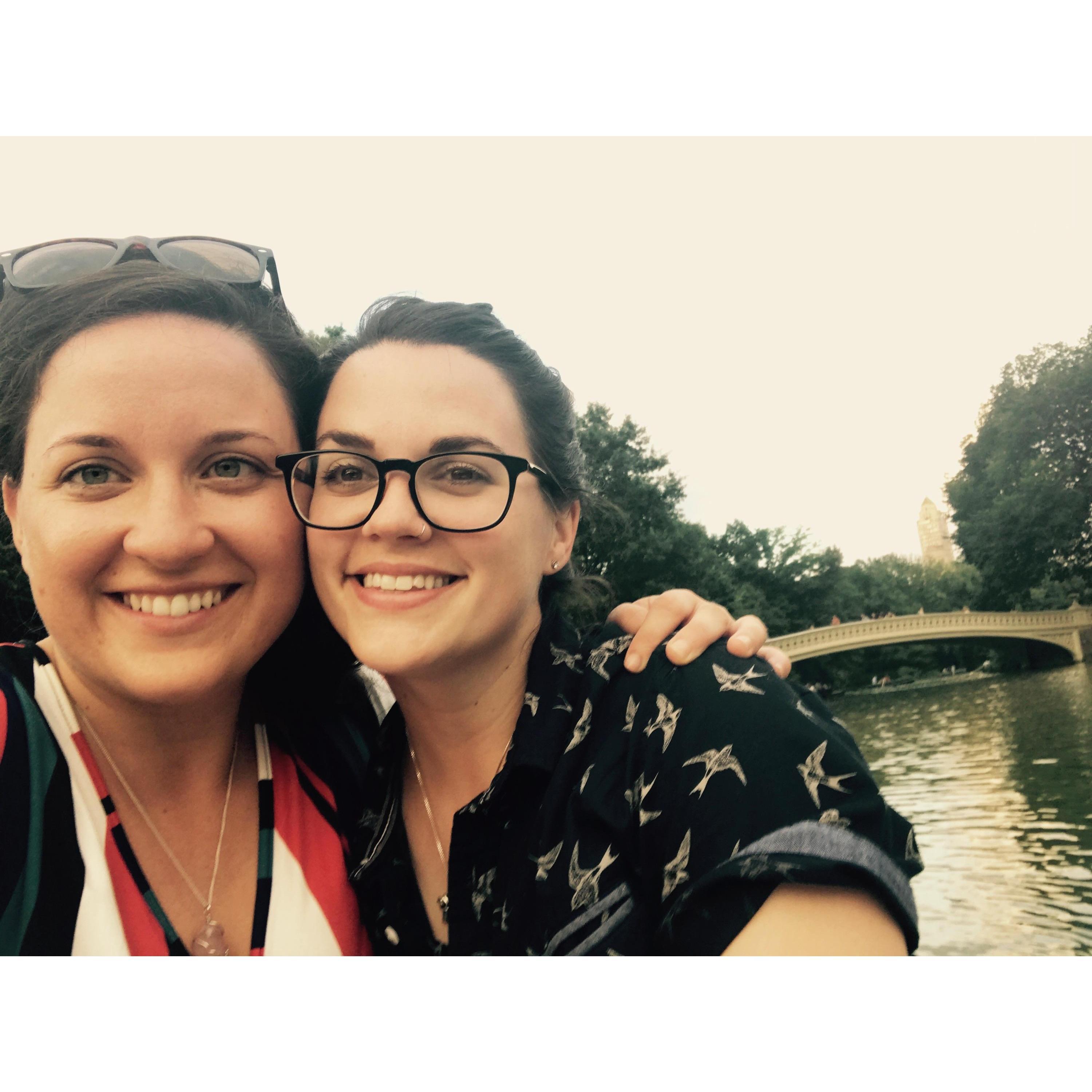 Just the beginning....
Central Park Boathouse
Aug 2018