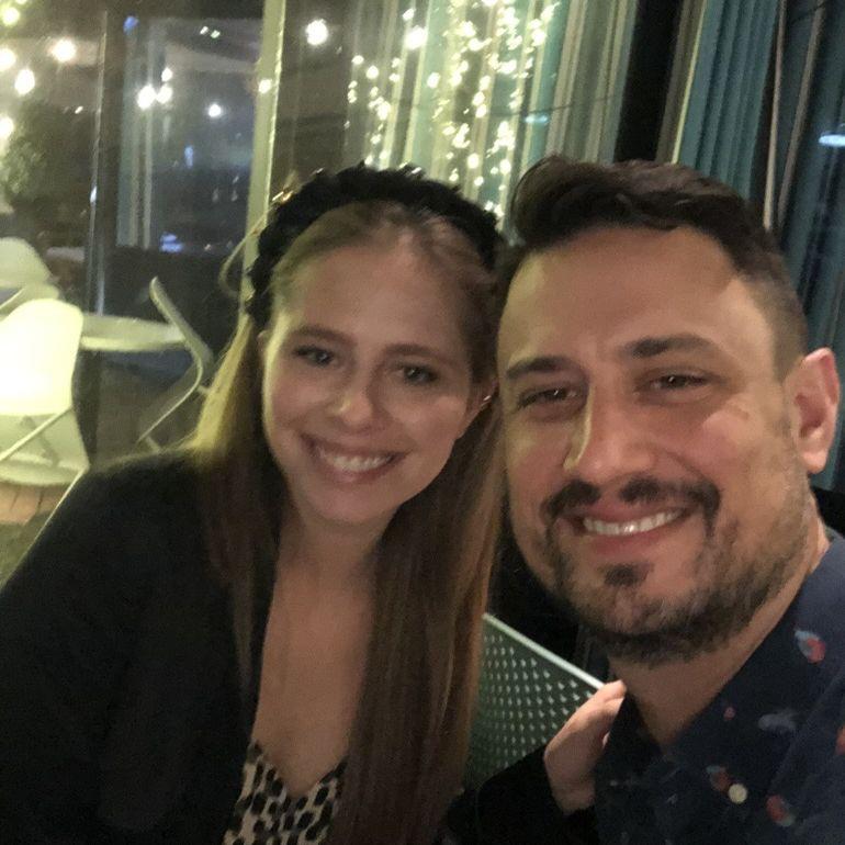 One of our first dates