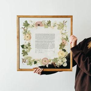 Ketubah Flower Preservation