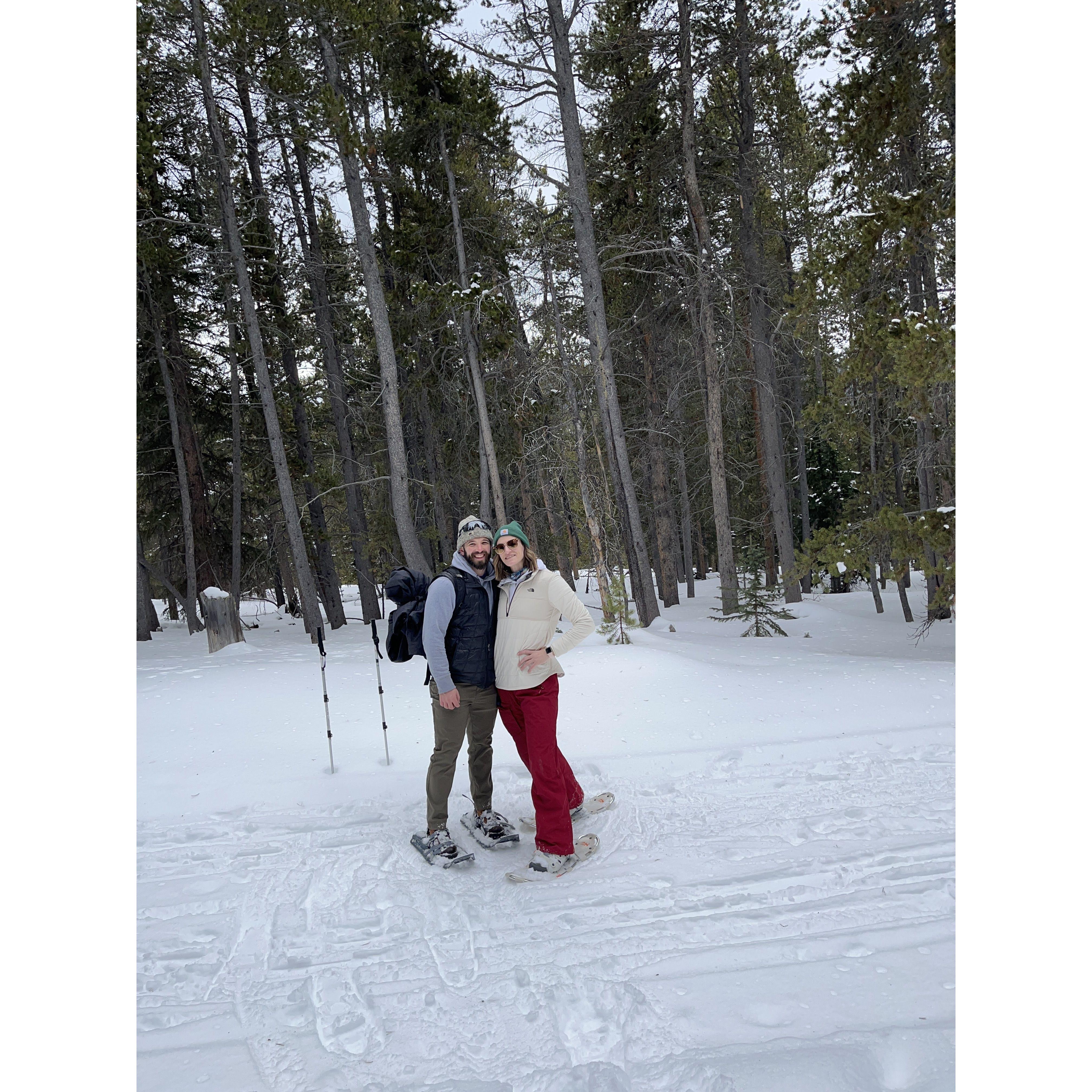 Our first weekend vacation together to Sheridan, WY.