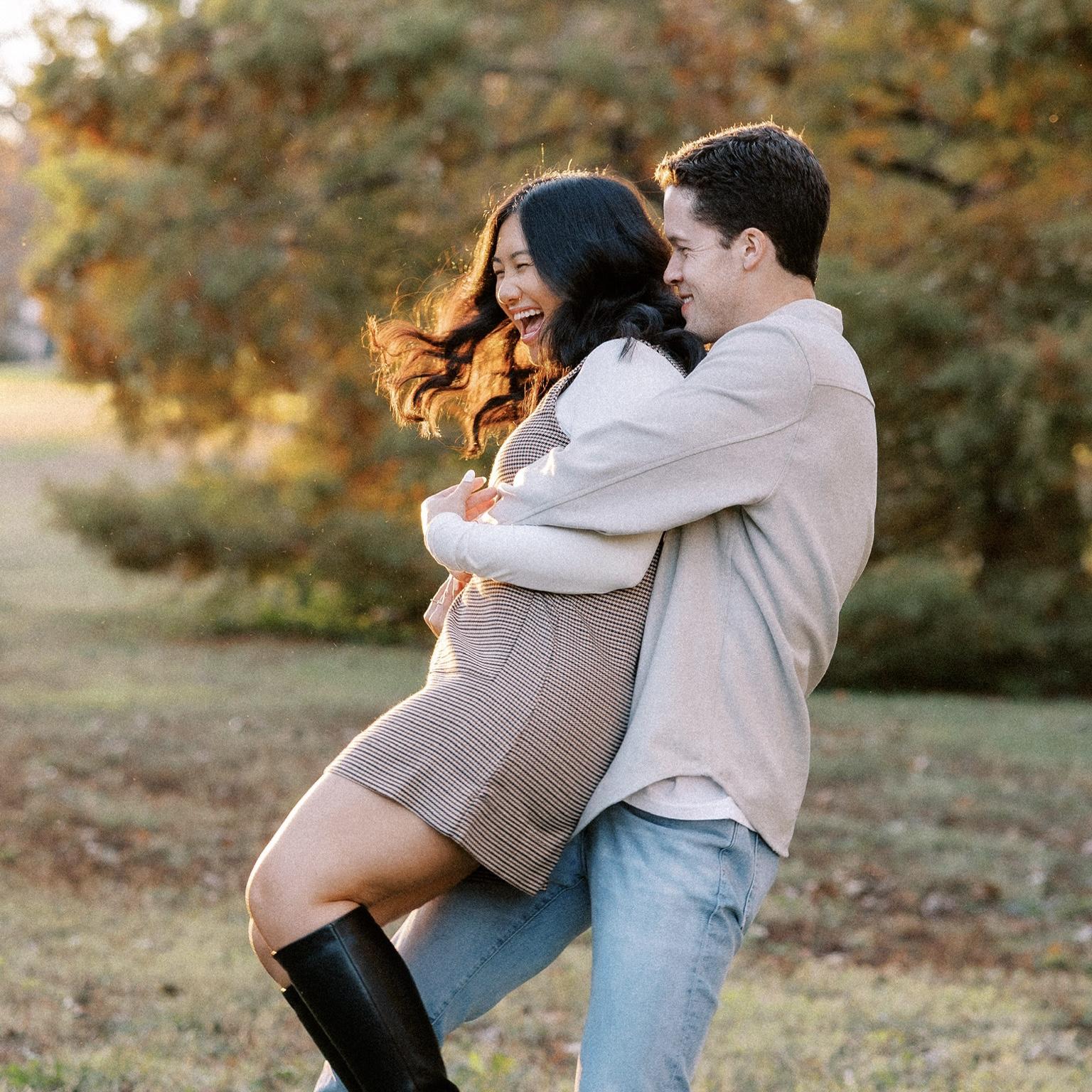 November 10, 2024 • Engagement Photos in College Hill (Wichita, KS)
