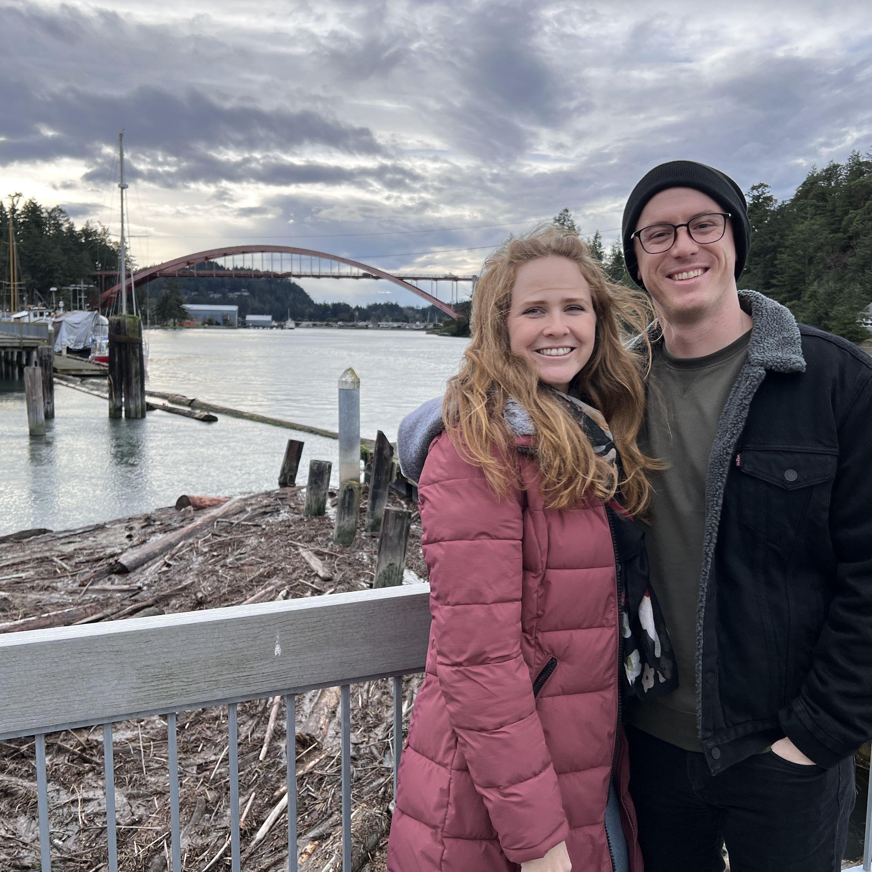 12/27/23 - Kim's parents start actively selling us (aka Robert) on moving to Seattle with a scenic tour of La Conner.