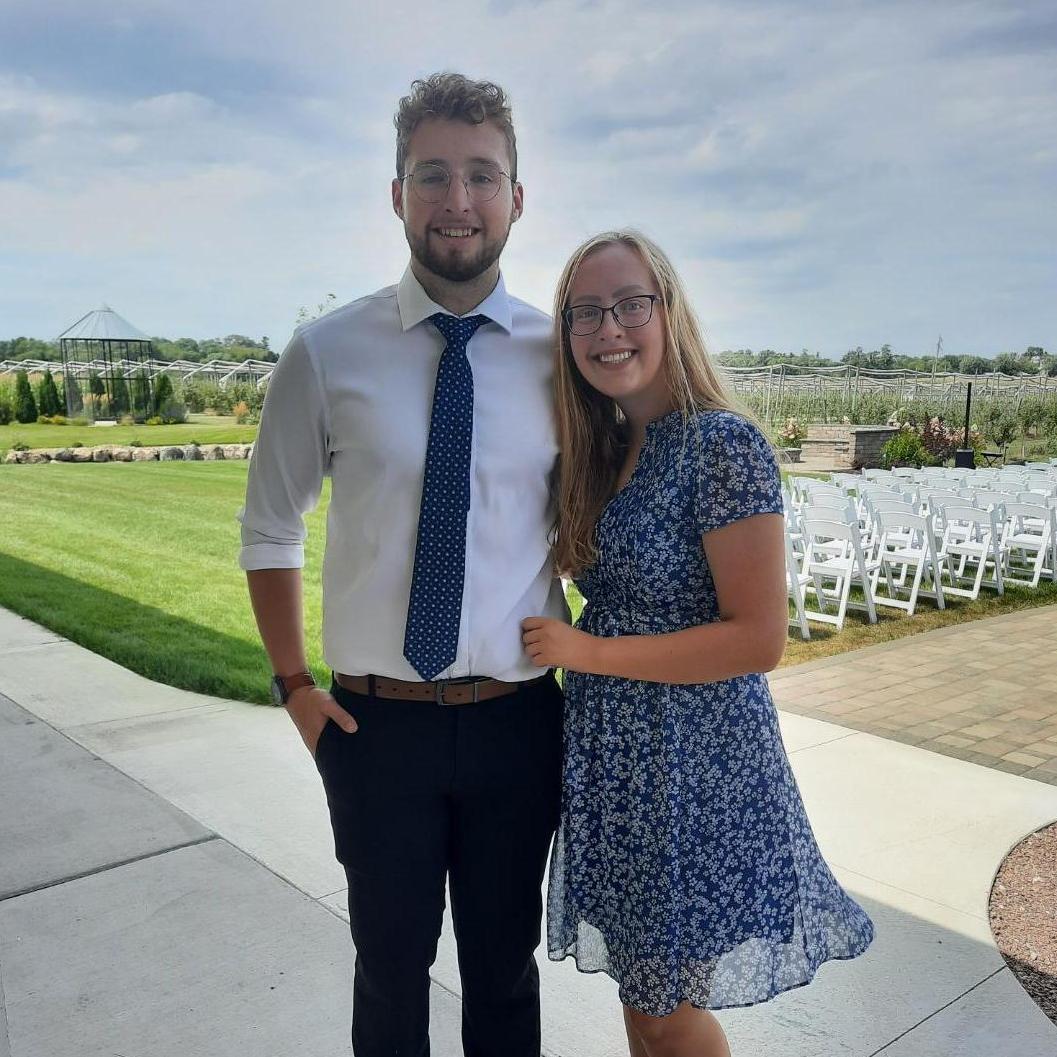 Our first wedding together. Shout out to Anna and Charlie!