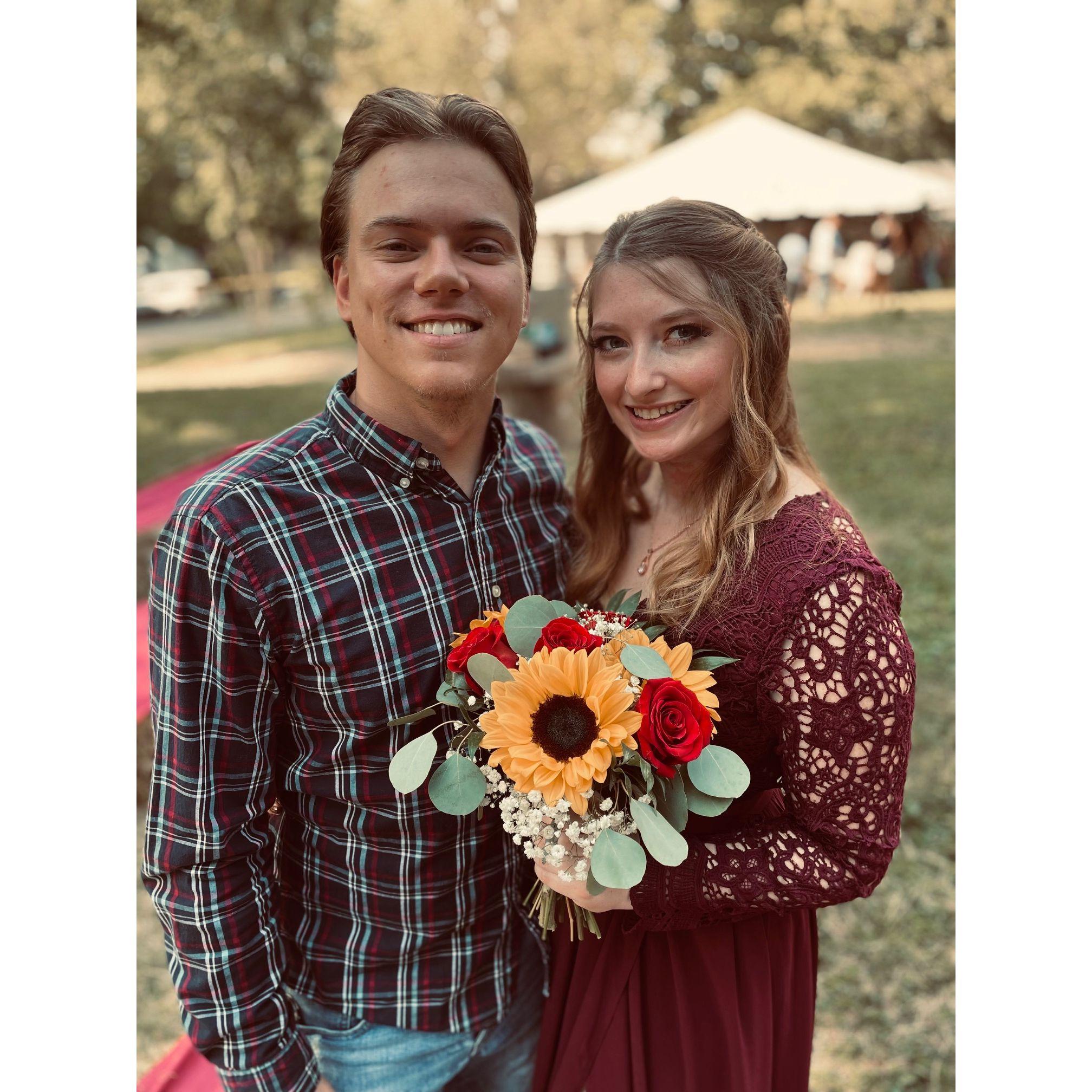 Celebrating our best friends getting married